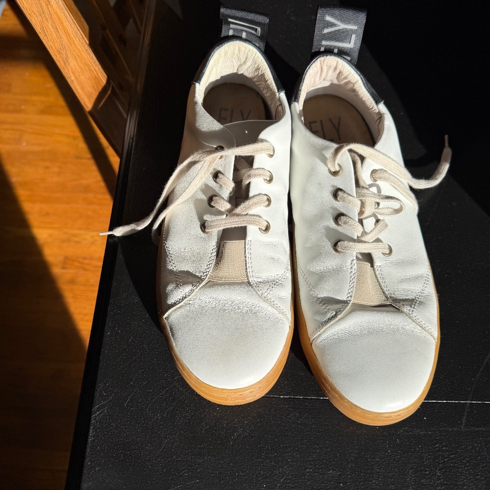 Fly London White Sneakers size 42